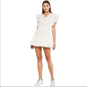 Misa Los Angeles White Sarika Dress